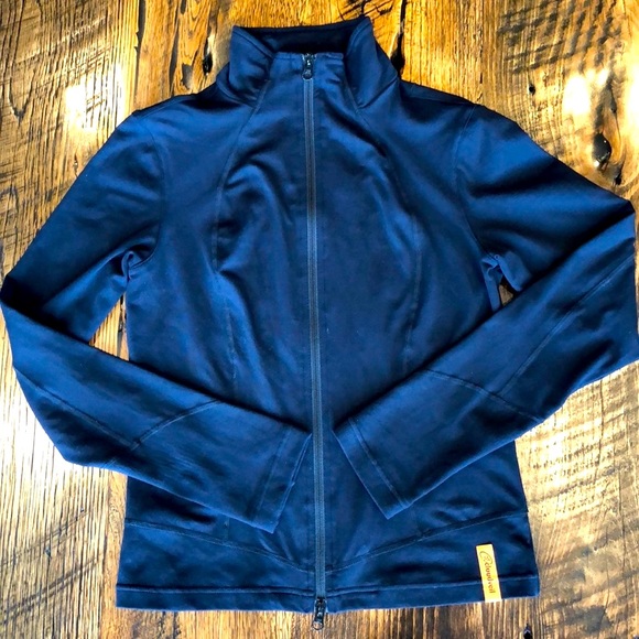 Cloudveil Black Zip Up Track Jacket, Small - Picture 1 of 7
